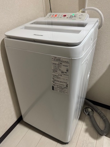 中古家電　2019年製 Panasonic 洗濯機