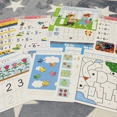 くもん 学研 ドリル すうじ プリント お勉強 2歳 3歳 教材 うんこドリル
の画像