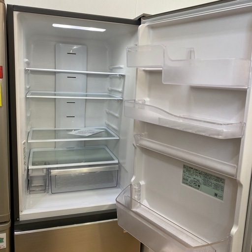9/24値下げしました！⭐️美品⭐️2020年数 375L冷蔵庫 R-V38KV 自動製氷 うるおいチルドNo.7157 KE