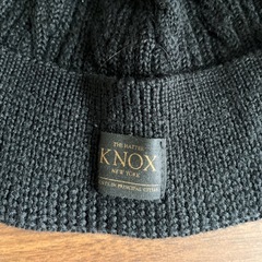 ニット帽 3個セット オレンジ グリーン ブラック まとめ売りの画像