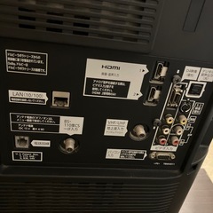 【Panasonic/テレビ】パナソニック　37V 37型　37インチ　2009年　リモコン無し【動作確認OK】の画像