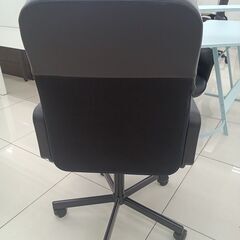 ★リユースのサカイ日立店★HJ7793 IKEA チェア ブラック H96×D48×W56 クリーニング済み の画像