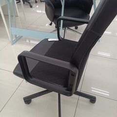 ★リユースのサカイ日立店★HJ7793 IKEA チェア ブラック H96×D48×W56 クリーニング済み の画像