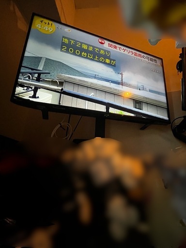 TOSHIBA 液晶テレビ 43V テレビスタンド付き