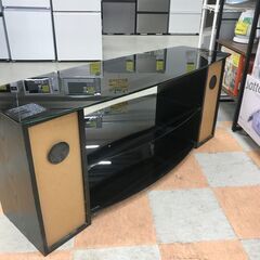 【ジャングルジャングル石川金沢店】  テレビ台 黒 W120×D30×H50 クリーニング済み												の画像