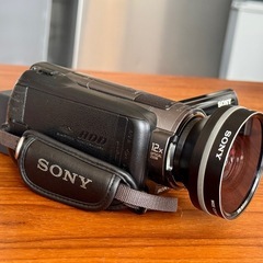 SONY Handycam 12.0MP
 ビデオカメラ ワイコン付きの画像