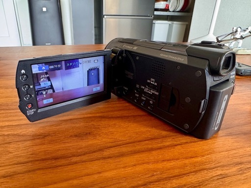 【メルカリ販売済】SONY Handycam HDR-XR520V ビデオカメラ ワイコン付き