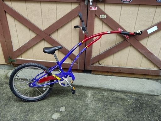 ☆レア☆ 自転車用トレーラ　リアカー サブ自転車　親子で楽しむ   面白い