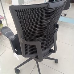 ★リユースのサカイ日立店★HJ7796 UCHIDA オフィスチェア ブラック H93×D54×W62 クリーニング済み の画像