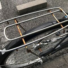 ★リユースのサカイ春日部店★KJ11819  軽快車 27インチ ブラック クリーニング済みの画像