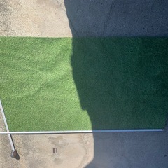 【無料】人工芝 1m×1.7m※取りにこられる方限定の画像