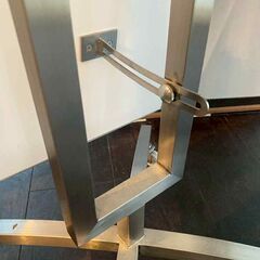 姿見　鏡　スチール製　スタンドミラー　の画像