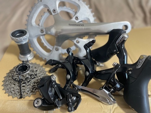 10月28日最終日　SHIMANO 105 R5800ミックス