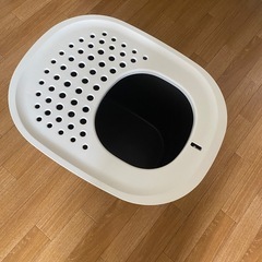 リッチェル　大型猫トイレ　上からトイレの画像