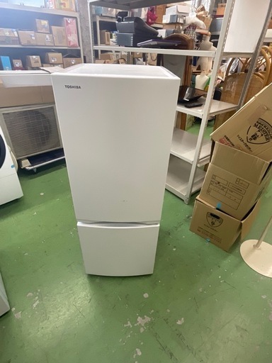 【ドリーム川西店御来店限定】☆ジモティー見たよ♪割引☆東芝/GR-U15BS/2ドア冷蔵庫/2023年製【99560000027275】