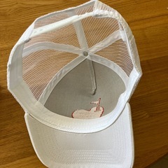 新品★キャップ★帽子★ホワイト★日除けキャップの画像