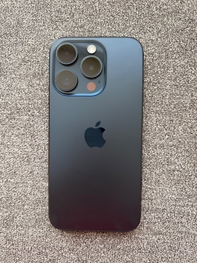 iPhone15Pro ブルーチタニウム256GB