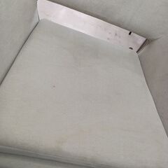 **お値段見直しました*リユースのサカイ栃木店★ジモティ割あり★ NITORI コルーナ ダイニングセット2人用 ブラウン W80×D80×H70 クリーニング済み TC10763の画像