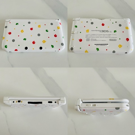 美品・箱/取説完備・動作確認済・ニンテンドー3DS LL とびだせ どうぶつの森 パック 限定版(おまけソフト3点付き)