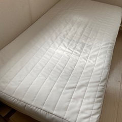 無印　シングルベッドの画像