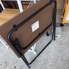 【折りたたみテーブル】【ニトリ】クリーニング済み【管理番号11909】町の画像