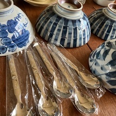 ９月処分！茶碗、デミタス、スプーンなどの画像