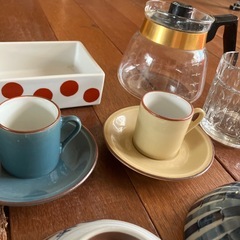９月処分！茶碗、デミタス、スプーンなどの画像