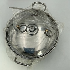 Cookin（クッキン） ステンレス製「しゃぶしゃぶ／湯豆腐 兼用鍋」の画像