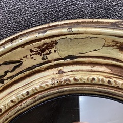 万代店　アンティーク風のウォールミラーの画像