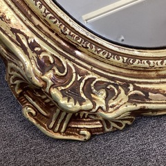 万代店　アンティーク風のウォールミラーの画像