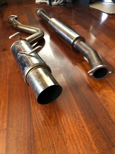 86 BRZ zn6 zc6ロッソモデロ 片側一本だしマフラー