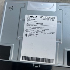 トヨタ車用CDデッキの画像