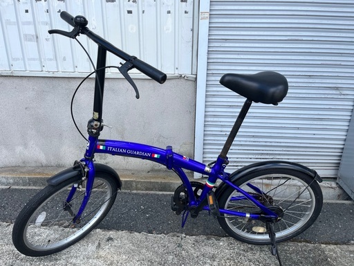 ⭐︎ドリーム2号館⭐︎20インチ折りたたみ自転車/TRADEA 青