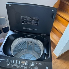 （本日限定価格）ハイセンス Hisense 洗濯機 2022年製HW-G55E2K 5.5KG 値下げ不可の画像
