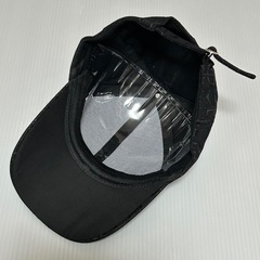 未使用　キャップ　帽子　黒 ラメ入り ベースボールキャップ　メンズ　キッズの画像