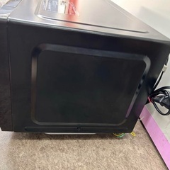 アイリスオーヤマ 電子レンジ IMB-F183-5 黒 フラットテーブルの画像