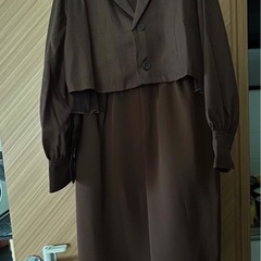 【試着のみ】パーティードレス＆ジャケットの画像