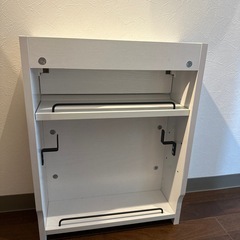 【お譲りします】山崎実業　加湿器スタンド　サンワダイレクト　
ルーター収納 の画像