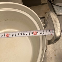 アルミ鍋　大　業務用の画像
