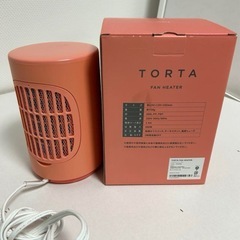 人気カラー Francfranc ファンヒーター TORTAの画像