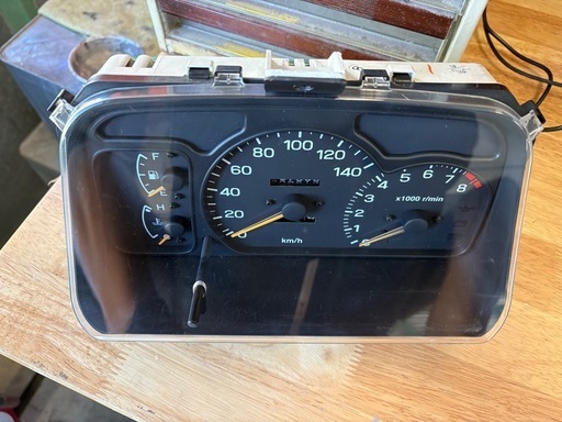 サンバーバン　スーパーチャージャー　メーター