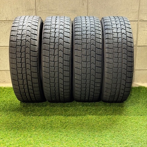 185/60R15 84Q 交換工賃込み　ダンロップ　スタッドレスタイヤ　4本