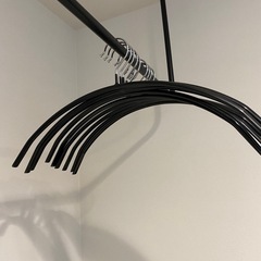【新品】ピンチハンガー&滑り止め付ハンガー9本の画像