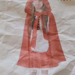 ハロウィン用　子供(幼児)赤ずきんコスプレ衣裳の画像