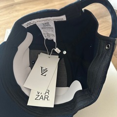 VARZAR バザール　キャップ　ネイビーの画像