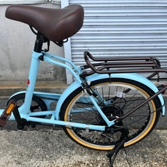 ⭐︎ドリーム2号館⭐︎ダイワ/中古自転車/20インチ/水色の画像
