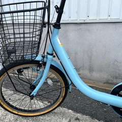⭐︎ドリーム2号館⭐︎ダイワ/中古自転車/20インチ/水色の画像