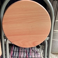折り畳み式デスク&チェア　ナカバヤシの画像