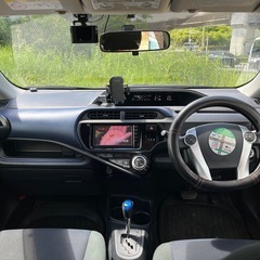 H25 アクア S 中期 プッシュスタート付き 禁煙車 エアコンOK の画像