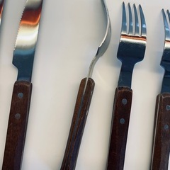 IKEA イケア ナイフ5　フォーク3の画像